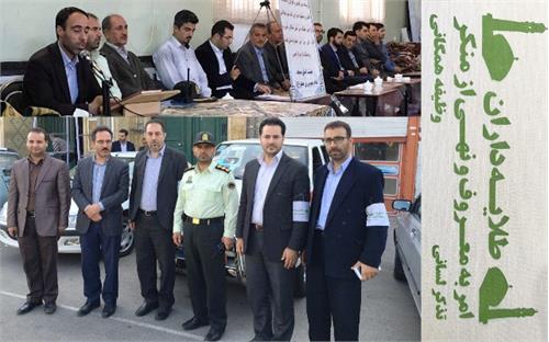شرکت در مانور سراسری طلایه دارن امر به معروف و نهی از منکر