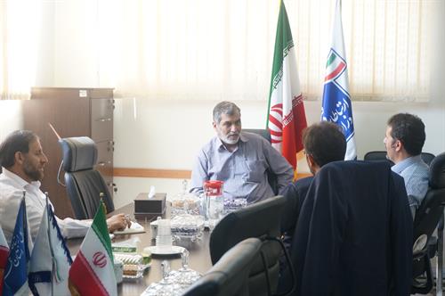 برگزاری جلسه با مسئولین شرکت شهرکهای صنعتی قم