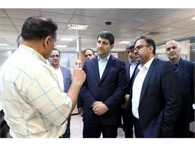حضور وزیر ارتباطات در پژوهشگاه ارتباطات و فناوری اطلاعات