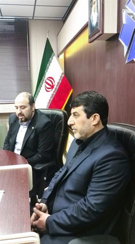 مهندس راسخ در بازدید از دانشکده علمی کاربردی پست و مخابرات/ دانشکده در جایگاه اصلی خود قرار گرفته است