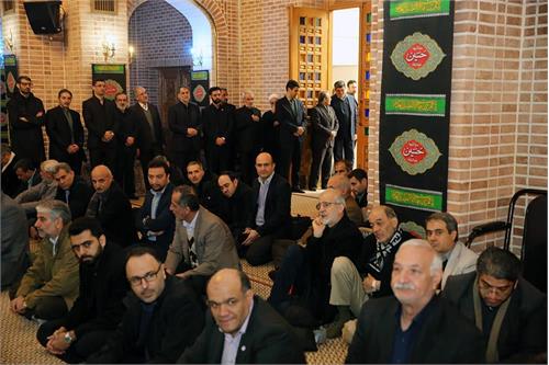 مراسم گرامیداشت دختر و داماد رسول سراییان برگزار شد