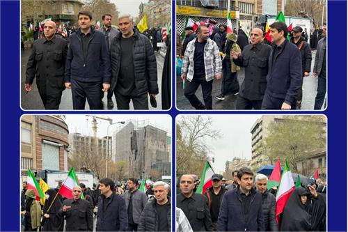 حضور وزیر ارتباطات در راهپیمایی روز قدس
