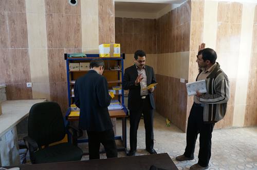 بازدید مدیرکل ارتباطات و فناوری اطلاعات استان کرمان از ادارات واحدهای تابعه در شهرستان فهرج