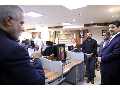 بازدید وزیر ارتباطات از خبرگزاری تسنیم به مناسبت روز خبرنگار