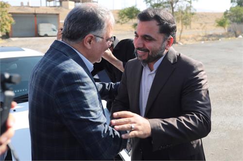 وزیر ارتباطات وارد استان زنجان شد