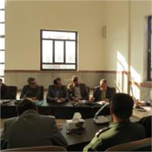 حضور مدیر کل ارتباطات و فناوری اطلاعات استان در جلسه شورای اداری شهرستان سیروان
