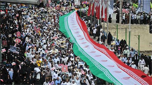 دکتر واعظی در راهپیمایی روز قدس: فضای مجازی فرصتی برای حمایت از مردم مظلوم فلسطین است