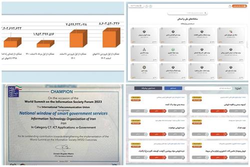 بیش از 500 خدمت دستگاه های اجرایی به صورت هوشمند ارایه می شود / استعلامات برخط با افزایش بیش از 5 برابری به 8.5 میلیارد تراکنش در سال 1402 رسید