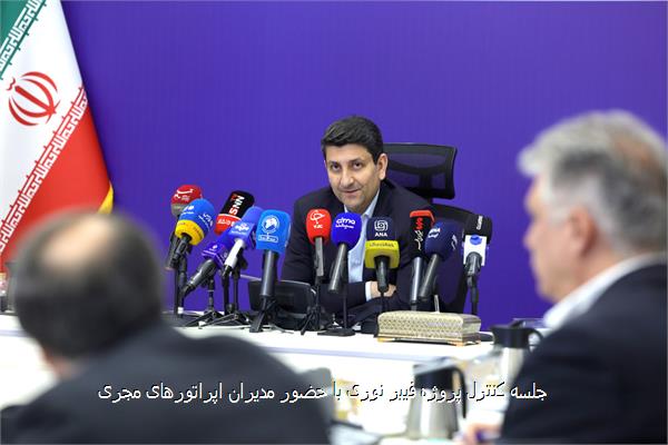 جلسه کنترل پروژه فیبر نوری با حضور مدیران اپراتورهای مجری