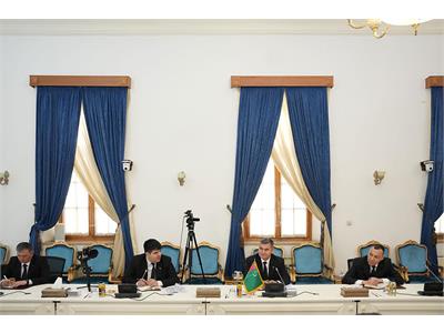 دیدار مقام عالی وزارت با وزیر ارتباطات ترکمنستان