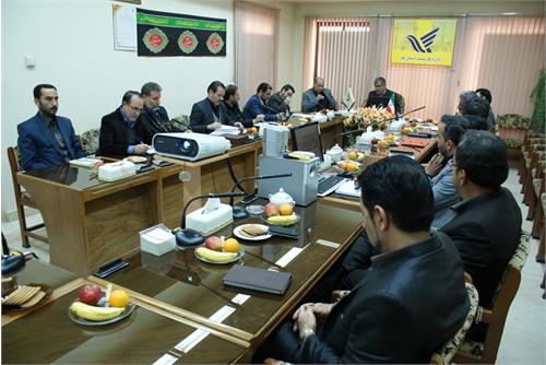 سومین جلسه مدیران حوزه ICT استان قم