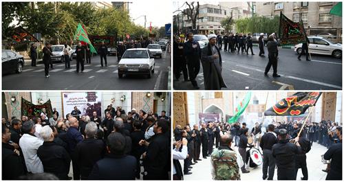 اقامه عزای اباعبدالله حسین (ع) در همایش عاشوراییان وزارت ارتباطات و فناوری اطلاعات