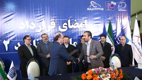 در حضور وزیر ارتباطات و فناوری اطلاعات امضا شد: قرارداد پروژه ماهواره ناهید 2 بین سازمان فضایی ایران با پژوهشگاه فضایی ایران