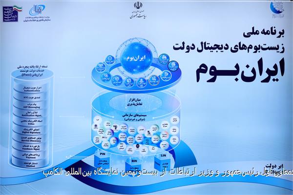 بازدیدمعاون اول رئیس‌جمهور و وزیر ارتباطات از بیست‌ونهمین نمایشگاه بین‌المللی الکامپ