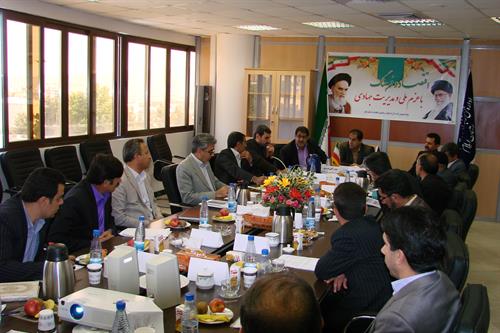 جلسه ict استان با حضور دکتر براری