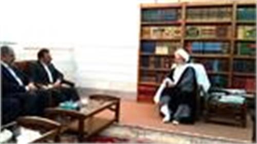 وزیر ارتباطات و فناوری اطلاعات با آیات عظام آیت الله مکارم شیرازی آیت الله موسوی اردبیلی، آیت اله حسینی بوشهری و همچنین آیت الله سعیدی امام جمعه و تولیت آستان مقدس حضرت معصومه (ع) دیدار کردند.