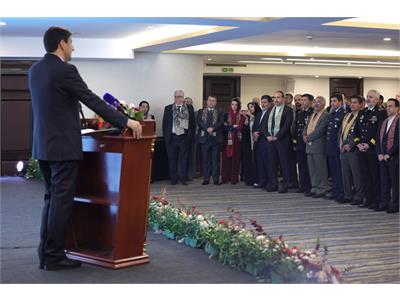حضور وزیر ارتباطات در مراسم‌ روز ملی اندونزی