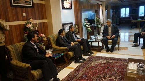 دیدار معاون حقوقی،اموردولت ومجلس وزارت ارتباطات و فناوری اطلاعات با استاندار آذربایجان غربی و دکتر جهانگیرزاده نماینده مردم ارومیه در مجلس شورای اسلامی