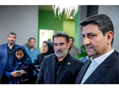 بازدید وزیر ارتباطات از ستاد هفتمین نمایشگاه مجازی کتاب تهران