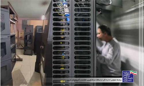 تولید دیتا سنتر سیار پرتابل در آذربایجان غربی
