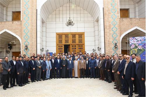 دیدار نوروزی عیسی زارع‌پور با کارکنان خانواده بزرگ ارتباطات
