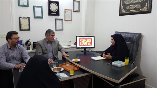 بازدید مدیر کل ICT استان قم  از شرکت برنامه نویسان همراه فجر