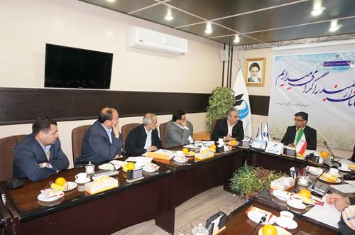 جلسه هم اندیشی مدیران حوزه ICT و استانداری در خصوص بررسی مصوبات وزارتخانه