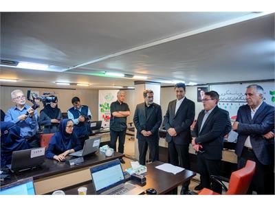 بازدید وزیر ارتباطات از ستاد هفتمین نمایشگاه مجازی کتاب تهران