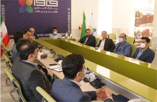 بازدید معاون وزیر ارتباطات و مدیرعامل پیام از پارک فاوا
