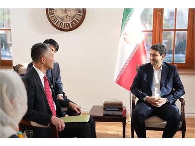 دیدار مقام عالی وزارت با سفیر ژاپن