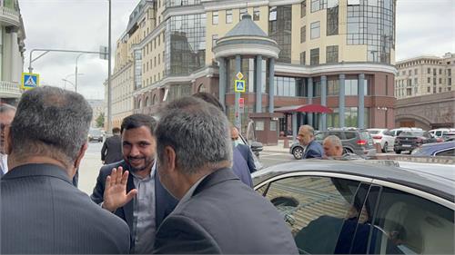 وزیر ارتباطات وارد مسکو شد