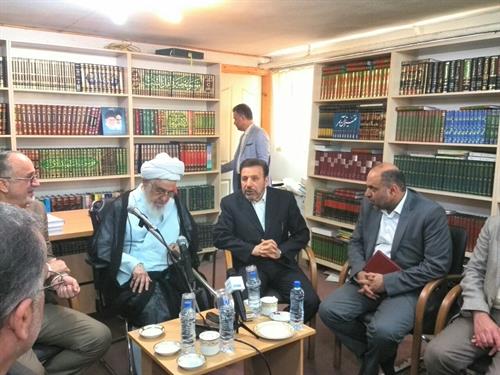 وزیر ارتباطات با نماینده ولی فقیه در استان گیلان دیدار کرد