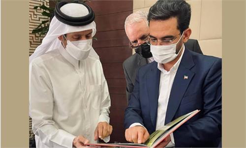 بازدید وزیر ارتباطات از شبکه الجزیره قطر