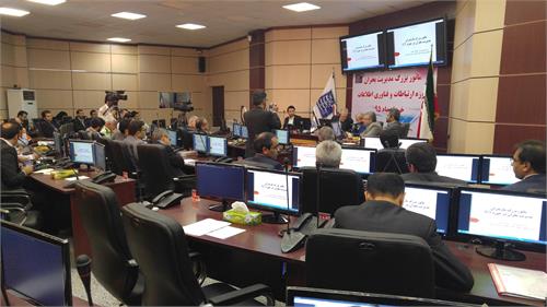 برگزاری مانور مدیریت بحران در حوزه ارتباطات استان مازندران