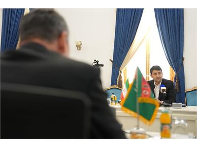دیدار مقام عالی وزارت با وزیر ارتباطات ترکمنستان