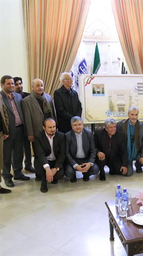 تمبر «خانه هنرمندان ایران» در موزه‌ی ارتباطات رونمایی شد