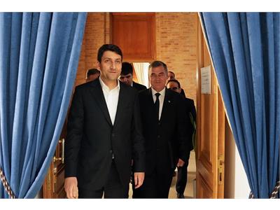 دیدار مقام عالی وزارت با وزیر ارتباطات ترکمنستان