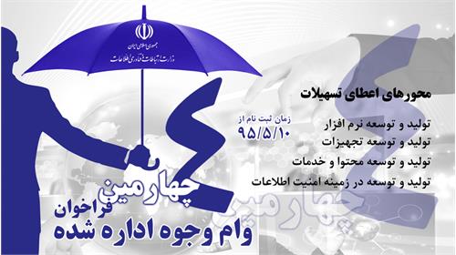 آغاز چهارمین فراخوان اعطای تسهیلات وجوه اداره شده به طرح های فناورانه وزارت ارتباطات و فناوری اطلاعات